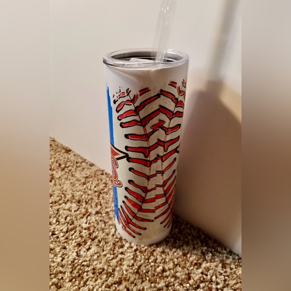 Tumbler Old School Astros - Picture 7 of 7